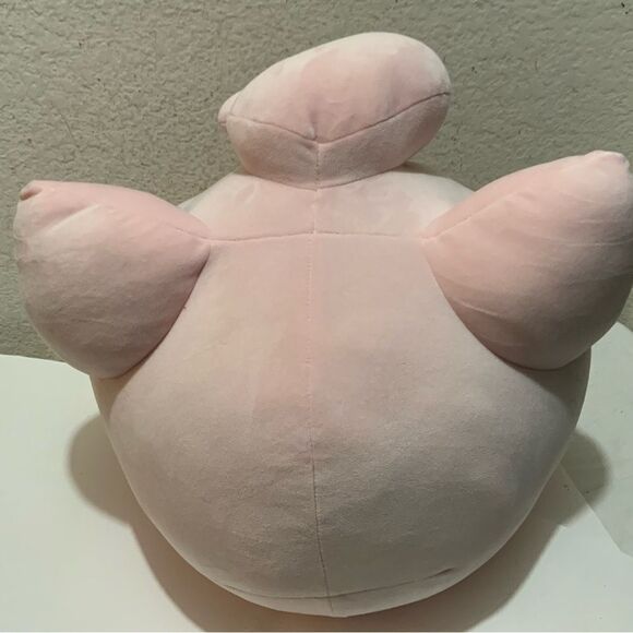New Pokemon Jigglypuff Sleeping Plush pink 13” 2023 - Picture 4 of 8